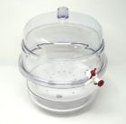 F42027-0000 Space Saver Clear Polycarbonate Vacuum Desiccator Cubic Feet 191634020646