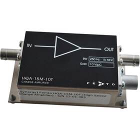 Hqa-15m-10t Femto High Speed Charge Amplifier 250 Hz 15 Mhz 10 V/pc Bnc