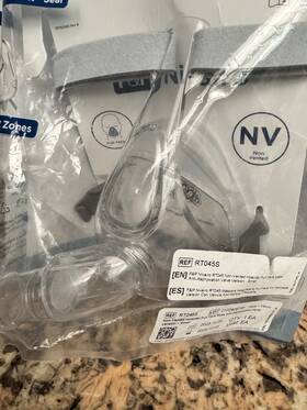 Rt045 Fisher Small Full Face Ventilation Mask 1pc