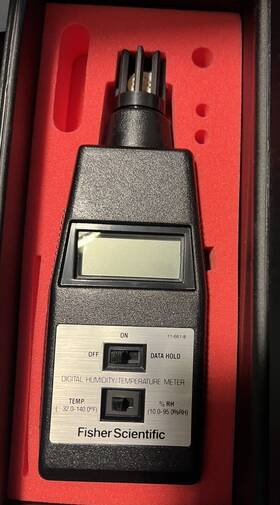 11-661-8 Fisher Scientific Vintage Hygrometer