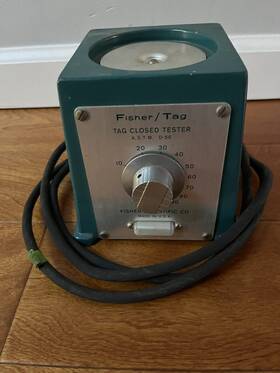 13-509-1v2 Fisher Scientific Tag Closed Tester Model