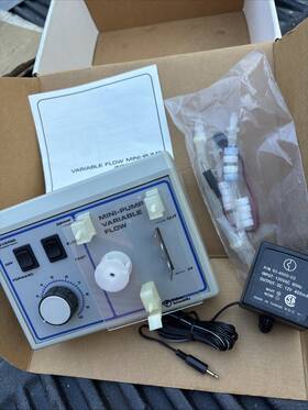 13-876-2 Fisher Scientific New Mini-pump Variable Flow Peristaltic Pump With Power Supply