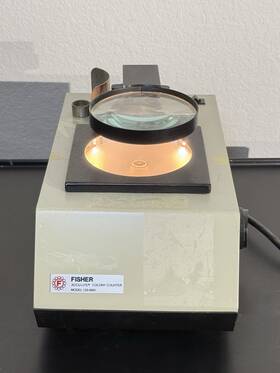 133-8001 Fisher Scientific Accu-lite Illuminated Magnifying Colony Counter