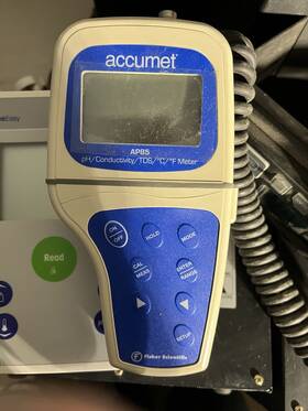 Ap75 Fisher Scientific Accumet Portable Waterproof Conductivity Meter