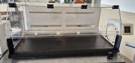 04-w-04-01 Flow Sciences Flowsciences 4-foot Fume Powder Containment Hood With Blower And Alarm