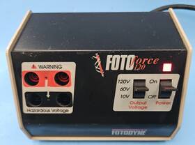 7-4296 Fotodyne Fotoforce 120 Model Dc Power Supply Tested Perfectly