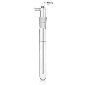 Funchem 976403641215 Glass Vacuum Cold Trap Bubbler 10mm Serrated Hose 200 Mm Length