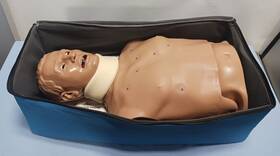 S315.200 Gaumard S315200 Auscultation Simulator Adult Heart And Lung Sounds Manikin With Case