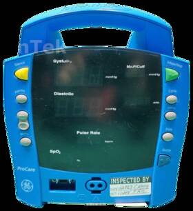 B-dpc100x-en Ge Broken Dinamap Procare Patient Vital Signs Monitor