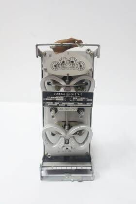 Ds-43 General Electric Ge Polyphase Watthour Meter 120v 2.5a