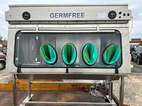 64usp Germfree Labs Inch Versaflow Series Vp Aseptic Insulator Positive Pressure