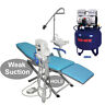 Gm-c006 Dental Folding Chair Flushing Water Supply Weak Suction Air Compressor