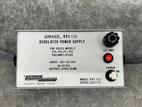 Rps-212b Grass Instruments Instrument P15 A.c. Preamplifier With Rps 112 Regulated Power Supply
