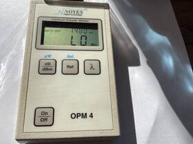 Opm4-4c Greenlee Noyes Opm 4-4c Fiber Optic Power Meter 980/1310/1480/1550/1625nm