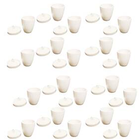 Chf-20-20  Gsc International Chf2020 Porcelain Crucibles With Lids High-form 20ml Pack Of 20