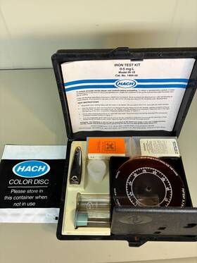 Ir-18 Hach Iron Test Kit 0-5mg/l Color Disc Concentration