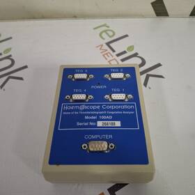 100ad Haemoscope Corporation Coagulation Analyzer