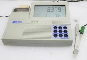 Hanna Hi-122 Ph Meter With Built-in Printer 120v/220v Temperature 3362559