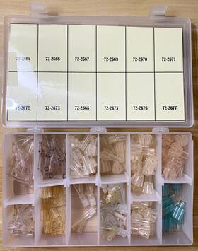 72-1665 Harvard Apparatus Tubing Manifold Kit Assorted Connectors/adapters