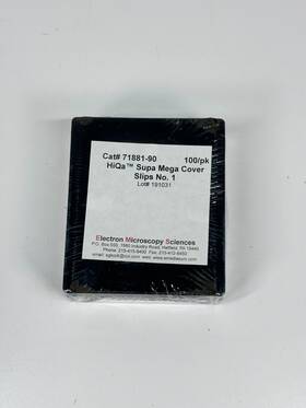 71881-90 Hiqa New Ems Supa Mega Cover Slips No 1.0 50 X 64 Mm 71881-90 Hiqa New Ems Supa Mega Cover Slips No 1.0 50 X 64 Mm
