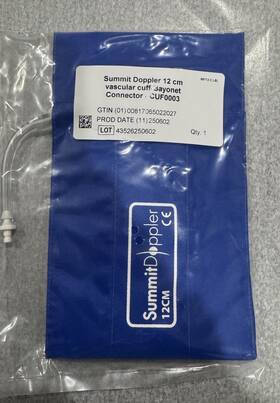 Cuf0003 Hokanson / Summit Doppler 12cm Vascular Cuff Bayonet New Sealed
