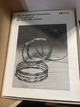 19095z-421 Hp -1 Crosslinked Methyl Siloxane Capillary Column
