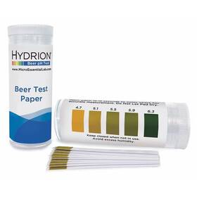 Br-64 Hydrion Test S 2 3/4 In L 4.7 To 6.3 Ph Pk100