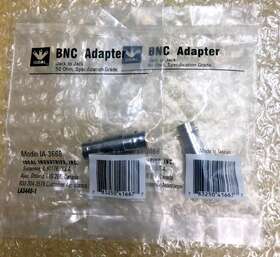 Ia-3668 Ideal 2 Bnc Adapter Brand New In Factory Bag