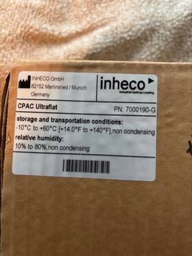 7000190-g Inheco Cpac Ultraflat Pn New Free Shipping In Us