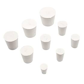Inknote 762814703361 32 Pcs Solid Rubber Stoppers Lab Test Tube Bungs Including 9 Assorted Sizes T
