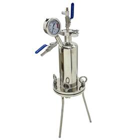 Intbuying 057304 Lab Positive Negative Pressure Filter Sterilization Filtering Device 0.26gal