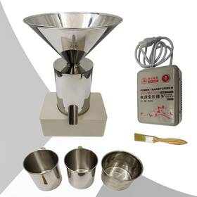 0-1440rpm Intbuying As-057040 220v/110v 25w 7.1 52.9 Oz Electric Centrifugal Grain Sample Separator