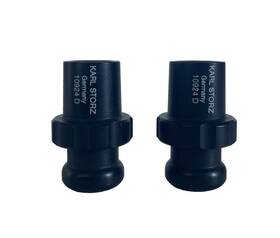 10924-d Karl Storz Lot Of 2 10924 D Respirator Adaptor 10924-d Karl Storz Lot Of 2 10924 D Respirator Adaptor