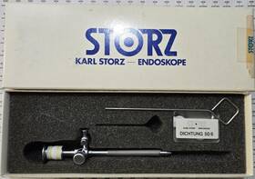 30101ix Karl Storz Trocar Cannula Blunt Tip Trumpet Valve 7mm X 8.5cm