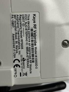 X3002d-2 Kaye 3002d-2 Rf Valprobe Model #x3002d-2