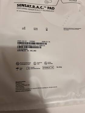 Kci 419460 Sensat.r.a.c. Pad Wound Care Biological Laboratory Equipment Lot Of 2