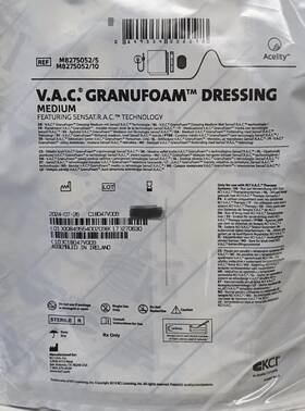 Kci M8275051/10 Granufoam Dressing Medium Box Of 13