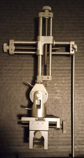 1460-61 Kopf Stereotaxic Electrode Manipulator With A Fine Adjustment A/p Slide Assembly