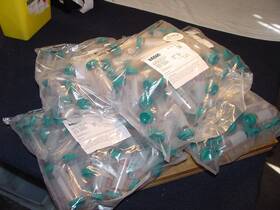 3182-340-008-9 Labcon Case Of 250 50 Ml Superclear Centrifuge Tubes New Sealed