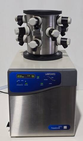 7670020 Labconco Freezone Plus -84 C 2.5 Liter Cascade Benchtop Freeze Dry System 7670020 Labconco Freezone Plus -84 C 2.5 Liter Cascade Benchtop Freeze Dry System