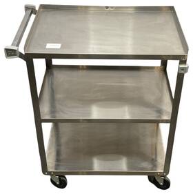 311-uc Lakeside Manufacturing Stainless Steel 3 Shelves Utility Cart