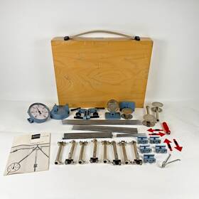Ga3436061e Leybold Strut And Tie Apparatus Structural Mechanics Teaching Kit Rare
