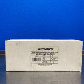 L-3801 Litetronics Mr16 Econo Halogen Bi-pin 12v 35w Gu5.3 Fl 4000h Cg 36 Flood