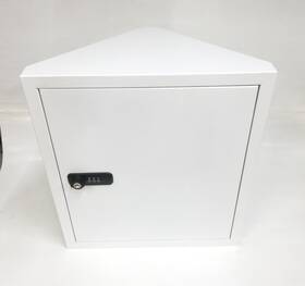 Adi999-06 Manostryk Corner Locking Cabinet/wall Safe Arms Medical Valuables Dual Lock