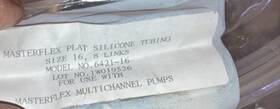Mflx-06421-16 Masterflex 3 Pack L/s 16 Two-stop Precision Pump Tubing Mflx-06421-16 Masterflex 3 Pack L/s 16 Two-stop Precision Pump Tubing