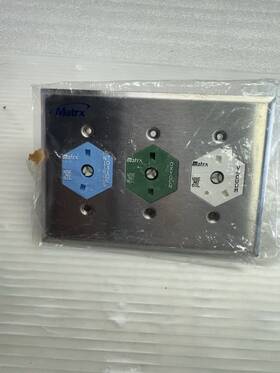 91309151 Matrx Triple Medical Gas Outlet Station