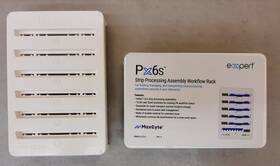 Rks06-02 Maxcyte Px6s Strip Processing Assembly Workflow Rack 2-pack P/n