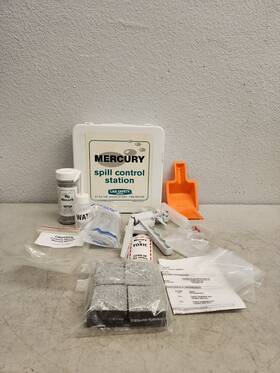 20754 Mdc Mercury Spill Kit - Lab Hazmat Mitigation Complete Desk/wall Open 20754 Mdc Mercury Spill Kit - Lab Hazmat Mitigation Complete Desk/wall Open