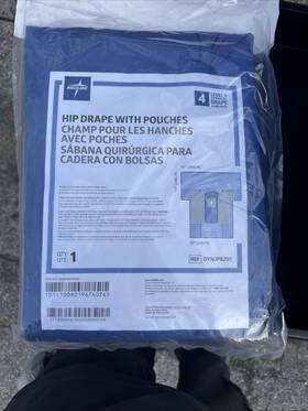 Dynjp8201 Medline Dynjp3003 Laparotomy T-drape Level 4 308cm X 284cm 226cm