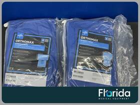 Medline Dynjp8013 Brand New Lot Of 4 Orthomax Extremity T Drape 121in Sterile